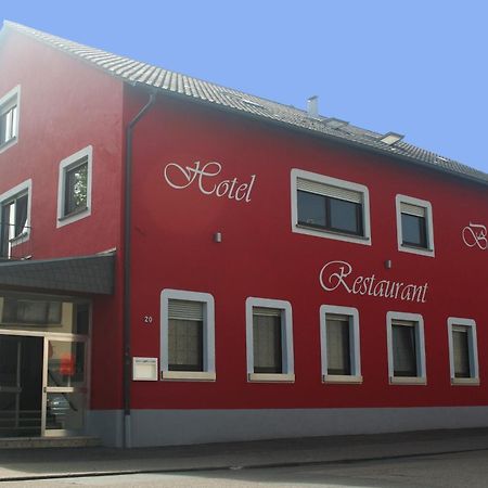 Hotelrestaurant Bauer Sandhausen Dış mekan fotoğraf