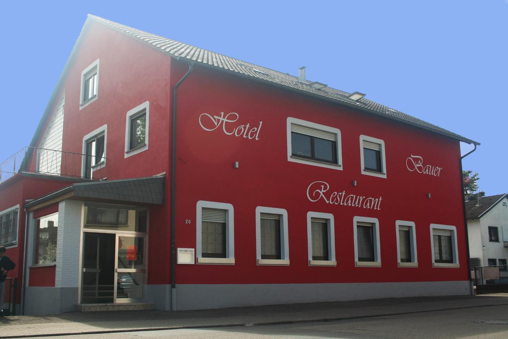 Hotelrestaurant Bauer Sandhausen Dış mekan fotoğraf